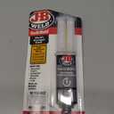 J-B Weld 50176 KwikWeld Steel Reinforced Epoxy Syringe - Dark Grey - 25 ml,Black