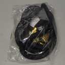 Flexi Hose Lightweight Expandable Garden Hose, 25FT -Retractable Garden Hose, Water Hose - No-Kink Flexibility, 3/4 Inch Solid Brass Fittings and Double Latex Core (Black)