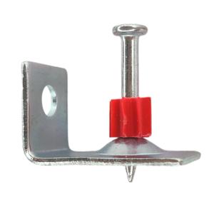 Powder Actuated Fasteners 1-1/4" Pins with 90°Angle Clip100pcs/Pack
