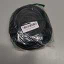 30 FT 1/4 Wire Loom Split Tubing,Dog Cat Cord Protector,Split Wire Loom Tubing Wire Conduit Black (30FT 1/4")