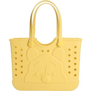 Bioworld Disney Winnie the Pooh Rubber Rubber 16.5" EVA Molded Gummy Tote