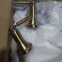 Delta Saylor Roman Tub Faucet, Brushed Gold Deck Mount Bathtub Faucet, Champagne Bronze T2735-CZ (Valve Not Included)