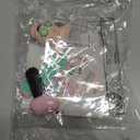 LaVenty Spa Party Cake Topper Spa Party Cake Decoration Eye Mask Cake Topper Spa Party Supplies Spa Party Favors Spa Party Cupcake Toppers Nail polish Cake Topper (Pink White)