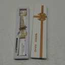 BAIHUIAM Bands Compatible with Apple Watch Band 42mm 41mm 40mm 38mm Women Slim Resin Band Bracelet Thin Lightweight Replacement Wristband for Watch Series 10 9 8 7/Series SE/6 5 4 3, Pearl White