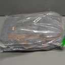 Kono Carry on Backpack, 16" Airplane Approved Under Seat Travel Backpack for Men and Women, Waterproof Lightweight Daypack for Flight 20L (Grey/Brown, Small)