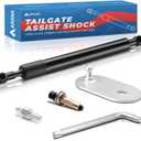ARANA Tailgate Assist Shock for F150 F250 F350 F450 1997-2016, Tail Gate Slow Down Damper Accessories Fit 1997-2003 Ford F-150, 1999-2016 F-250 F-350, 2010-2016 F-450(Tools Provided)