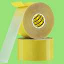 2Pack Double-Sided Mesh Carpet Tape Heavy Duty, 2.4in x 66FT (132FT Total), Large Durable Duct Cloth Tape, High Stickiness Strong 2 Sided Tape for Rugs, Removable Multipurpose Tape, Easy Tear