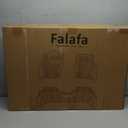 Falafa Floor Mats for Honda CRV 2025 2024 2023 (Include Hybrid), TPE All Weather Protection Floor Liners for Honda CR-V Hybrid Accessories,1st & 2nd Row, Odorless Anti-Slip, Black