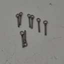 Eyebolt Bolt Stainless Steel Wall Concrete Brick Anchor Expansion Bolts Ring Screw Eyes, Heavy Duty Anchor Fastener Eye Bolt (M6, 8 Pcs)
