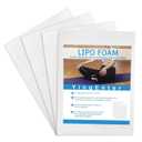4 Pack Lipo Foam - Post Surgery Ab Board for Use with Post Liposuction Surgery Flattening Abdominal Compression Garments Liposuction Foam pads for Recovery 8"X11"