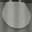 Little2Big Toilet Seat with Built-In Potty Training Seat, Slow Close, Durable Plastic, ROUND, White