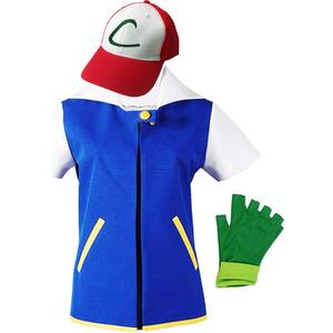 Kids Adult Costume Cosplay Jacket Gloves Hat Sets for Trainer Halloween shirt : Adult Medium