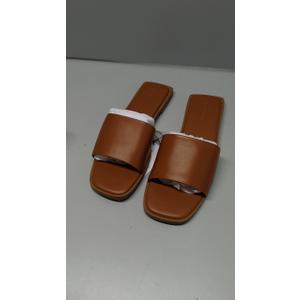 The Drop Oslo Women's Sandals, Mocha, size 9