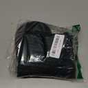 Hovico Silicone Oven Mitts, Heat Resistant 500F Kitchen Mitts 2PCS, 11.6" BPA-Free Soft Baking Gloves, Non-Slip Grip Oven Gloves with Soft Cotton Lining for Kitchen Cooking Baking BBQ - Black