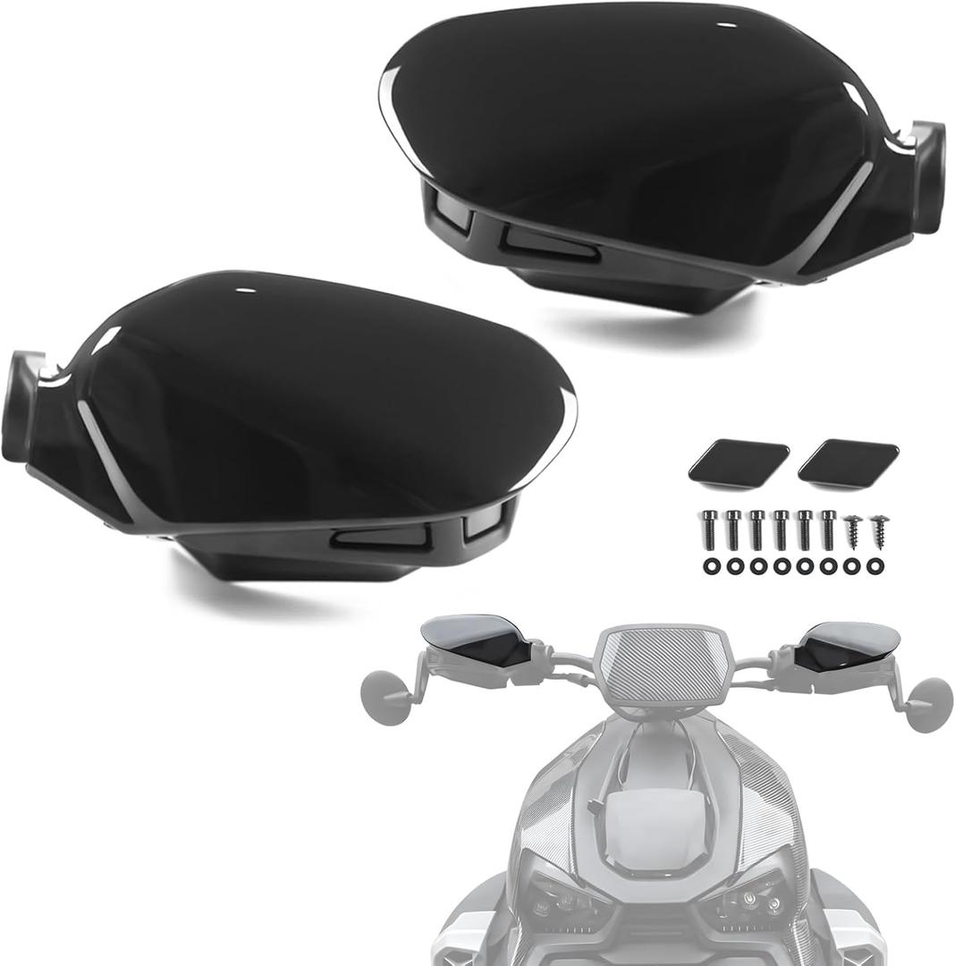 Handguards Protector Wind Deflectors for Can Am Ryker All Models, 2PCS Plastic Hand Guards Air Deflector Kit for Can-Am Ryker/600/900/ Sport/Rally Edition Accessories,Replace #219400894