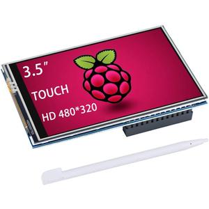 3.5 Inch 480x320 Touch Screen TFT LCD SPI Display Panel for Raspberry Pi 5, Pi4B, 3B+, 3B, 2B