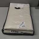 100% Blackout Shield Linen Blackout Curtains for Bedroom 84 Inches Long, Back Tab/Rod Pocket Living Room Drapes, Thermal Insulated Blackout Curtains 2 Panels Set, 50" W x 84" L, Cream