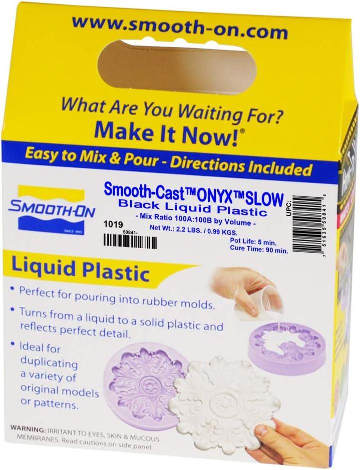 Smooth-Cast Onyx Slow - Ultra-Black Urethane Resin - Pint Unit (Pint Unit)