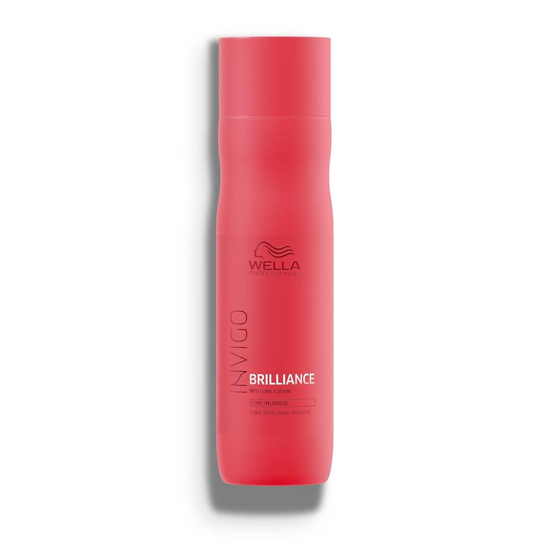 Wella Professionals Invigo Brilliance Shampoo | For Fine/Normal Colored Hair | Intense Color Protection & Maintains Vibrancy | 10.1 Fl Oz