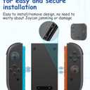 TanReginal Charging Grip for Switch 2 J0ycon NS 2 Charge Grip Compatible with Nintenndo Switch 2 J0ycon, Play While Charging, Portable NS 2 Controller Charger with Indicators - Black