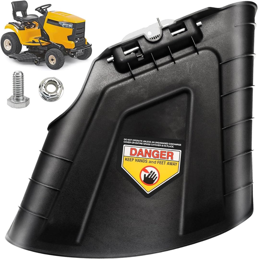 631-04354C Chute Assembly Compatible with MTD, Cub Cadet, Troy-Bilt, T130 Z510 RZT-L42 ZT1-46 LX SX Ultima Replaces 631-04354, 631-04354A, 631-04354B, 731-07020, 731-07020B, 931-06354