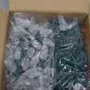 C9 Clear Christmas String Lights, 100 Feet Waterproof Vintage Christmas Tree Lights, Outdoor Roofline String Lights with 100 Clear Bulbs for Patio Garden Holiday Indoor Home Decoration, Green Wire