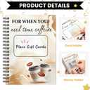 Zhanmai College Gift Card Book 7 x 5 Inch Graduation Gift Card Book 2026 College Survival Booklet Organizer Leaving Home High University School Birthday Care Package Cash Holder(Black Gold)