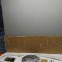 NUR Modern Arc Floor Lamp with Remote Control, 67" Tall Bright LED Standing Lamp, Stepless Dimmable & 3 Color Temperatures, Minimalist Curved Pole Light for Living Room, Bedroom & Office, Black