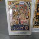 3 PCS Framed Girl and Floral Tree Poster, Canvas Print Art Boho Wall Art Painting Pictures Whimsical Art Print Wall Decor Contemporary Home Decor for Living Room Bedroom Apartment (23"L x16"W)