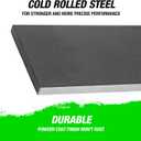 OEMTOOLS 25357 Straight Edge 24", Machinist Tool, Made in USA, Precision Ground 0.001" for Engine Block Inspections, Cold Rolled Steel Straight Edge