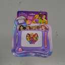 JA-RU Disney Princess Magic Draw-Magnetic Drawing Pad (1 Pack). Drawing Kids Board Car Trip Toys | Mess-Free Small Kids Write Board | Creative Activities and Travel Entertainment.B-6906-1s Purple