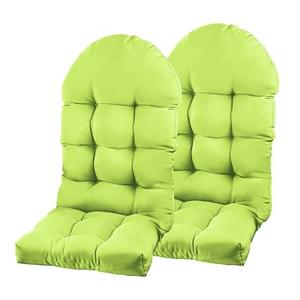 Adirondack Chair Cushion, Rocking Chair Cushion 44x19.4x4 inch, 2 Sharp Green