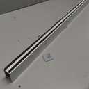 Pushglossy 1 Pack 1" x 32" Storm Door Sweep Replacement Bottom Sweep Aluminum Expander for 1" Thickness Security Storm Door Weatherstripping(White)