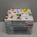 The Honest Company Comfort Dry Disposable Diapers for Sensitive Skin, Hypoallergenic, Fragrance-Free, Fall '25 Seasonal Prints, Club Box, Size 4 (22-37 lbs), 54 Count (Bum-kin Patch + Costume Paw-ty)