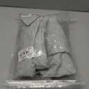 ANRABESS Women's Wide Leg Pants High Waist Drawstring Sweatpants Joggers with Pockets Light Grey X-Large