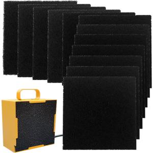 12 Pack Activated Carbon Filter Replacement Refills for KOTTO Solder Smoke Absorber Fume Ventilation Extractor, Compatible with ToolBud Solder Fume Extractor and Your DIY Fume Extractor