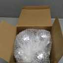 MTLEE 20 Pcs Disco Balls Decoration Mirror Disco Ball Assorted Silver Mini Glass Different Sizes Reflective with Rope for 70s Wedding Dance Music(4, 3. 2, 2 Inch)