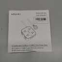 6 Ft Surge Protector Power Strip - 8 Widely Outlets with 4 USB Ports, 3 Side Outlet Extender with 6 Feet Extension Cord, Flat Plug, Wall Mount, Desk USB Charging Station, ETL,White