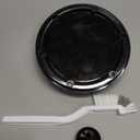 Chicken Shredder Tool Twist Pro - Large Meat Shredder for Chicken Breast, Pulled Pork, Beef with Upgraded Stainless Steel Spikes Wall Mounted Design BPA-Free Kitchen Essentials Gadgets (Black/Black)