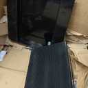 VIVOHOME 1100 Lbs Motorcycle Lift Jack, Steel Wide Deck ATV Scissor Lift with Dolly Wheels & Hand Crank, Bike Garage Repair Hoist Stand for Maintenance, Black