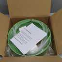 8 Inch Hole Saw Carbide Tipped for Recessed Lights, Hard Wood, Drywall, Plaster Ceiling, Sheetrock, Plastic, Fiberglass, 3X Faster, Green