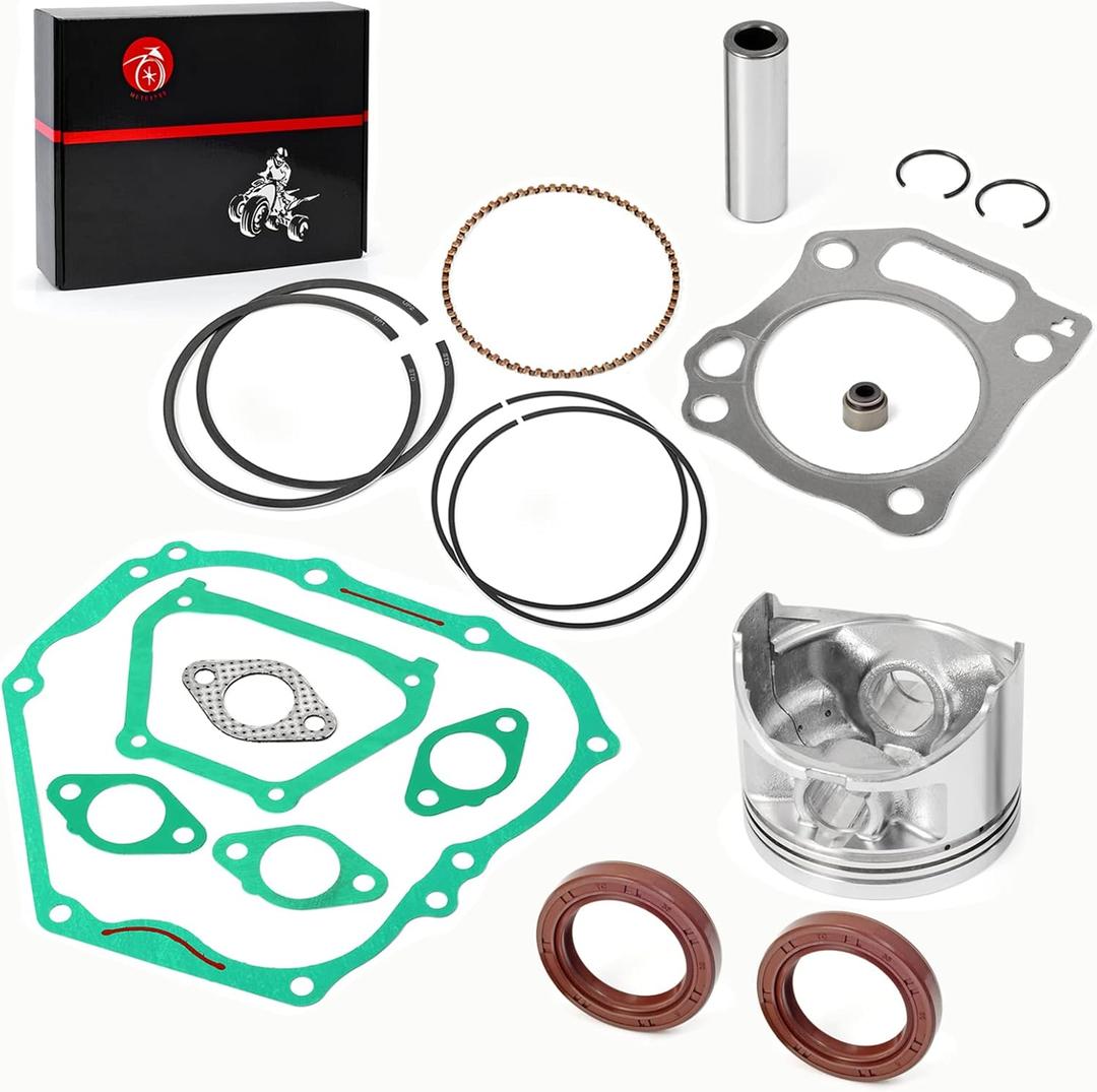 357cc Engine Rebuild Kit Std Piston & Rings Gaskets Seals For Yamaha G21 G22 G23 G27 G28 2001-2009 YXP700A YXP1000A Pro Hauler 700 1000 2004-2006 YDR-A YTF-1 YTF-2 2007-2018