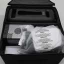 iLive Cinema Pop-up Movie Kit, 720p Projector with 120-inch Screen, Bluetooth 5.0 Speaker, HDMI/USB/3.5mm, Black, Portable Theatre, 21.7x17x19 cm