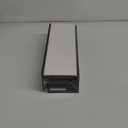 RICHER HOUSE 5 Set Floating Wall Mounted Shelves, Black Shelves for Wall Decor, Modern Picture Ledge Shelf with Lip for Storage, Nursery, Bedroom, Living Room, Bathroom - Black, 15.75in