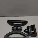 Melnor 65131AMZ MiniMax Turbo Oscillator Sprinkler, 4000 sq. ft., 4-Way Adjustable, Quick Connect Bundle, Black, Yellow