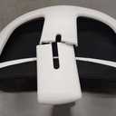 Ergonomic Office Chair - Computer Desk Chairs Comfy, Mesh High-Back Gaming Chair with Adjustable Lumbar Support, Executive Task Chair for Adults, Comfortable for Long Hours (White Black)