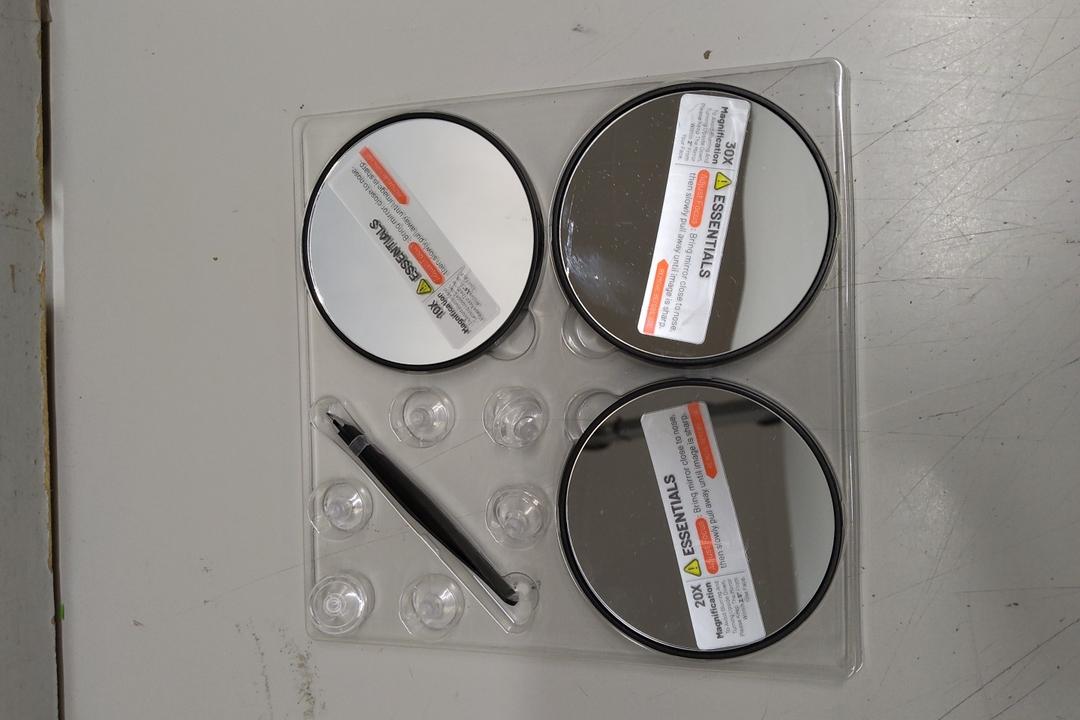 Magnifying Mirrors with Suction Cups Makeup Mirror 3 Pcs
