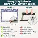 bloom daily planners Desk Calendar 2026-2027 - Academic Year Large Wall Calendar (July 2026 - July 2027) - 21 x 16 Desktop & Hanging Monthly Planner with Stickers for Home or Office - Holiday Icons