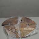 Acacia Wood Puzzle Serving Tray Cutting Board Set of 4 Large Charcuterie Boards with Handle Serving Tray for Meat, Cheese, Fruit, Vegetables, 19.69'' x 19.69''