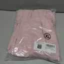 AlvaQ Women Summer Dresses Sleeveless Smocked Midi Dress High Waist Casual Tiered A Line Sundress with Pockets (Pink, XL)